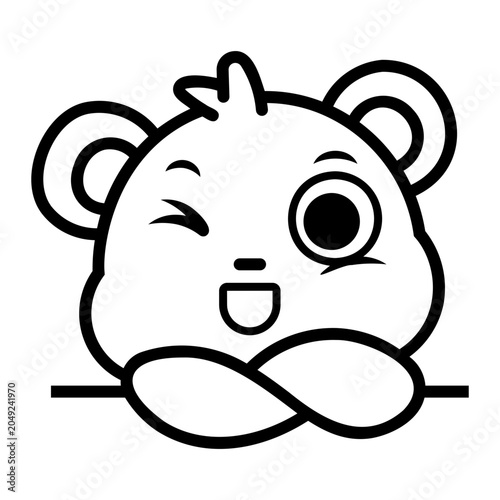 cute Line Icon
