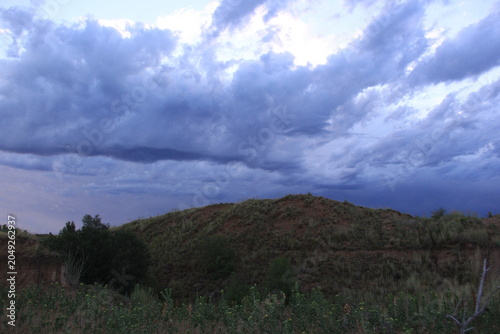 Road trip from Manitoba to Texas with storms, flowers, and abandoned places.