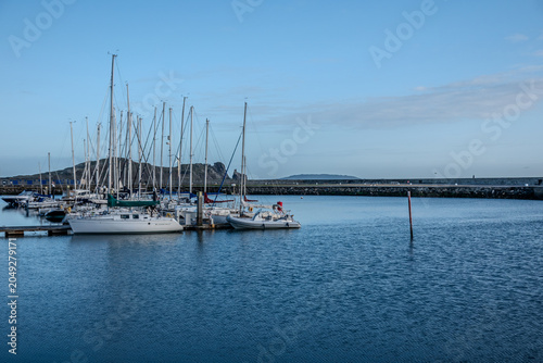 Howth Harbor Village Scenes Near Dublin Ireland