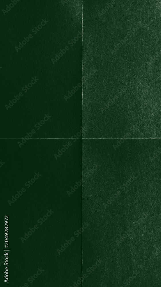 Fototapeta premium Textured dark green paper design mobile wallpaper