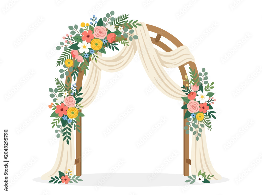 Fototapeta premium wedding decoration,accecories and flower