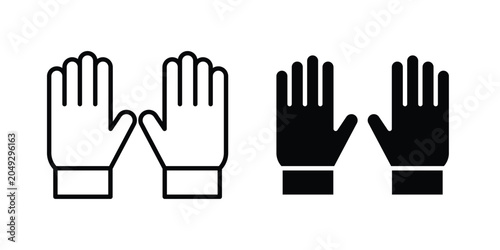 Foto Gloves icon