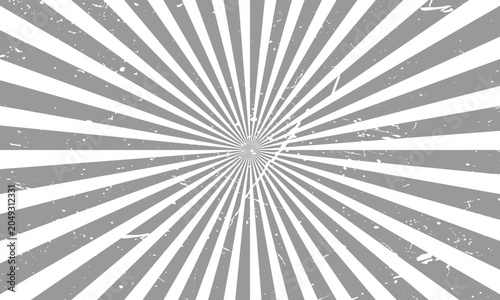 Foto Reddish Gray Abstract Retro Vintage Sunburst Background With Scratch Noise Textu