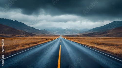 road in the mountains