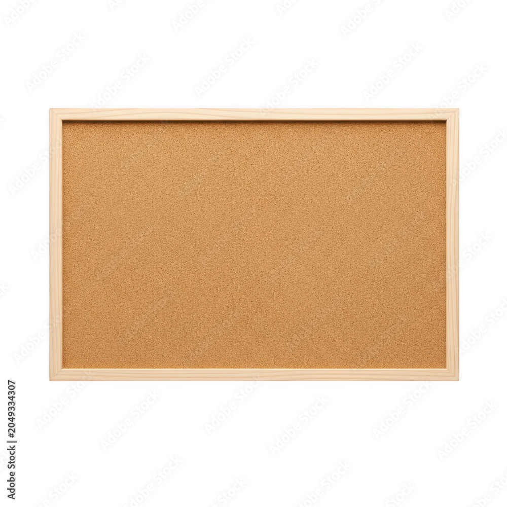 Fototapeta premium Textured corkboard surface with natural grain pattern