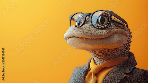 close up of a crocodile 