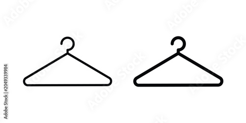 Tableau sur toile Clothes hanger icon