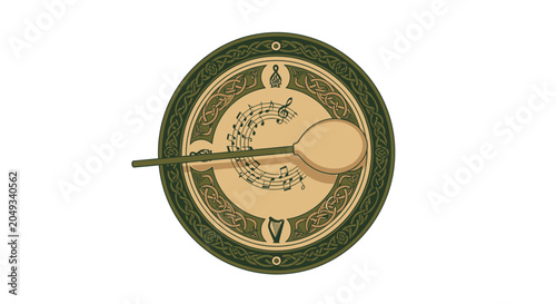 Traditional Indian Astrology Birth Chart Wheel.