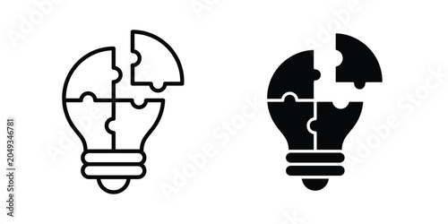 Konstfotografi Problem solving icon