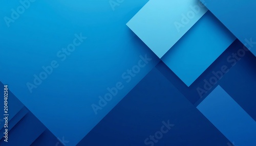 Abstract Blue Geometric Triangle Background with Futuristic Technology Design Pattern and Digital Business Wallpaper