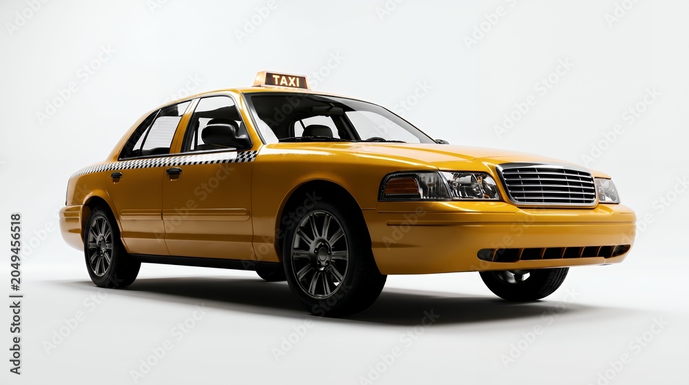 Fototapeta premium new york taxi