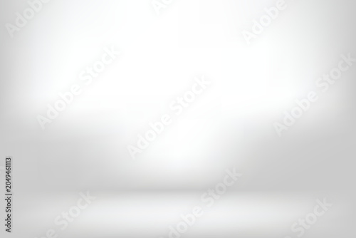 Gray and white backgrounds gradient vector illustration, display products ,room, interior	
