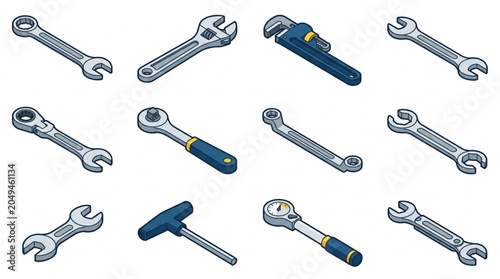Quadro em tela Collection of Various Hand Tools for Repair and Maintenance.
