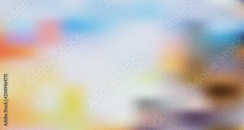 Photography Abstract multi color gradient featuring a soft and noisy grainy texture for mode