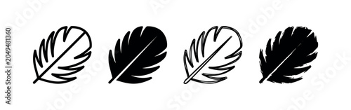 Εκτύπωση καμβά Feather icons