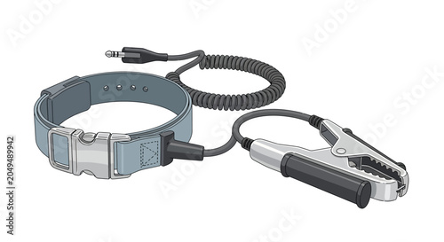 Bild auf Leinwand Electric dog training collar device.