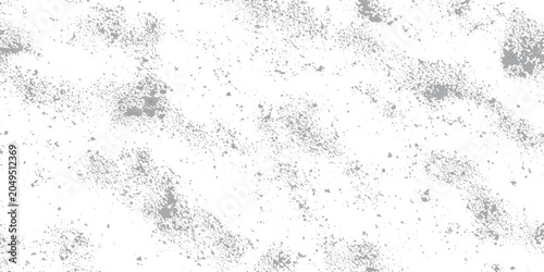 Tableau sur toile Grunge texture background with gray splatters on white, Abstract vector design e