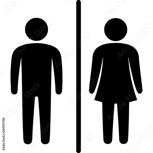 man and woman
