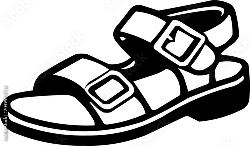 sandals icon pictogram
