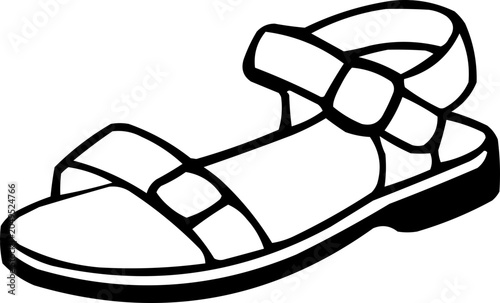 sandals icon pictogram