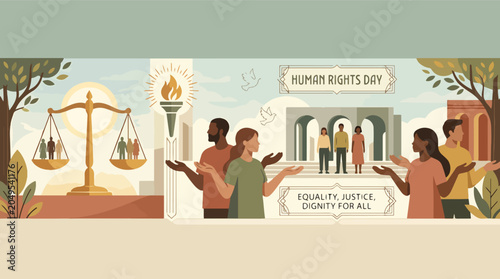 Fotografie Human Rights Day Celebration Event.