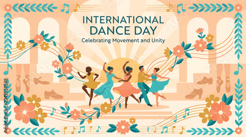 Foto International Dance Day Celebration Event.