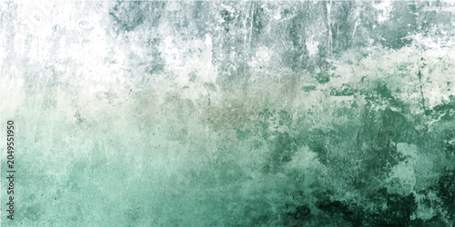 Foto Textured grunge background, abstract, muted green and white tones, distressed, weathered, atmospheric effect