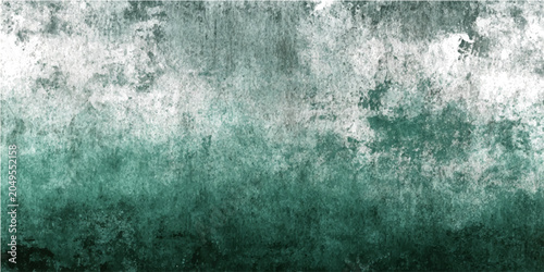 Bild auf Leinwand Abstract textured background, evoking oceanic depths and atmospheric sky with gradient shades teal, emerald, and white