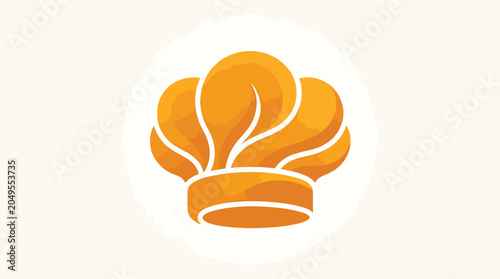 Foto Chef hat icon symbol chefdom culinary.