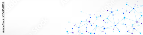Molecular structure and genetic engineering, molecules DNA, neural network, scientific research. Abstract background for innovation technology, science, healthcare, and medicine