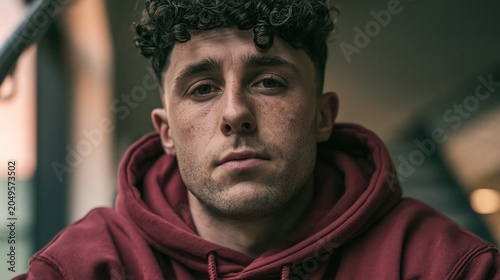 Men Mental Health Stigma British Young Athletic Man Quiet