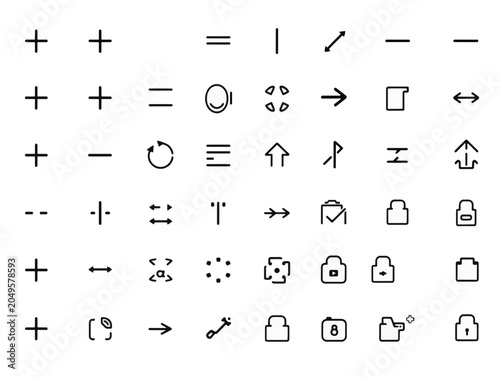 web icons set