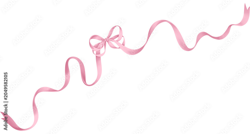 Fototapeta premium Vintage Ribbon Bow Clipart