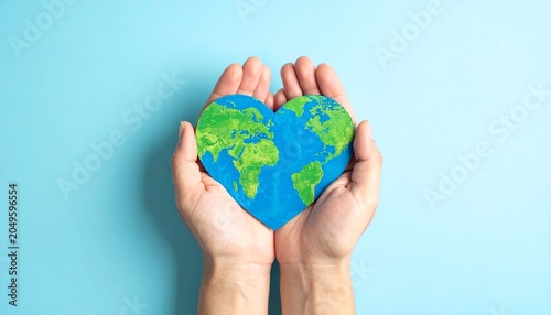 EARTH HEART – Global Care & Sustainability Symbol