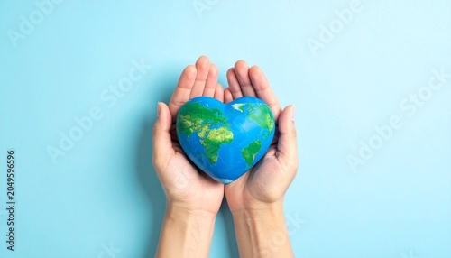 EARTH HEART – Global Care & Sustainability Symbol