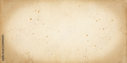Schilderij op canvas An antique, aged parchment with subtle water stains and a weathered texture evokes a sense of history and timelessness, perfect for creating a vintage aesthetic