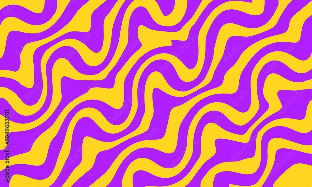 Fototapeta premium Seamless abstract wavy gradient background with vibrant fluid organic shapes, colorful modern texture pattern for wallpaper, textile, UI backdrop and digital design