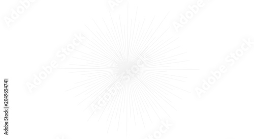 Fotografia Abstract Starburst Light Burst Sparkle Light Explosion White Background