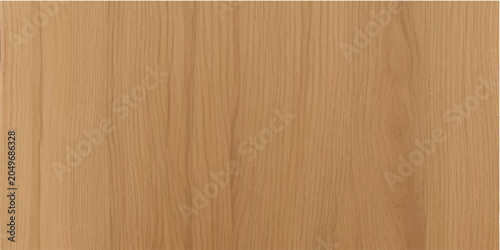 Obraz na plátně A natural brown wood texture vector illustration features a seamless oak grain p