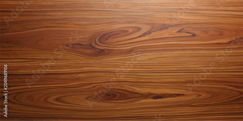 A dark brown and red grain pattern highlights the natural wooden texture of this hardwood timber plank, creating a rustic material surface ideal for a polished oak floor or table design