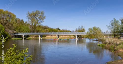 Interesting and beautiful Poland. Mazovia, kayaking on the Pilica River.