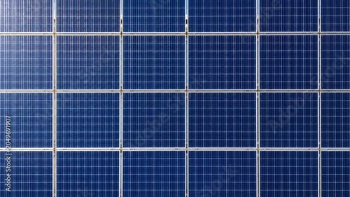 Solar panel texture close up, blue photovoltaic cell array for renewable energy, sustainable power generation background with geometric grid pattern