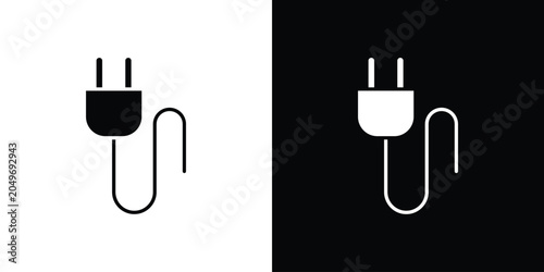 фотографія Plug icon clipart for apps and web
