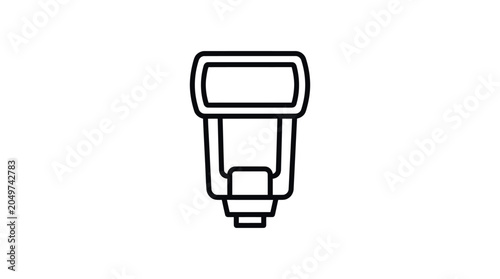 Photos Camera Flash Unit Outline Icon