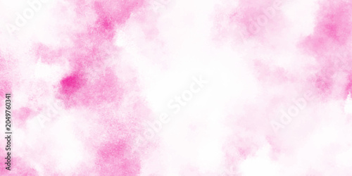 Soft pink watercolor and abstract background with a light pastel purple texture,  Grunge background frame Soft pink watercolor background,  hand painted vector illustration, 