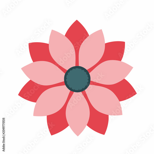 Stylized Flower Illustration