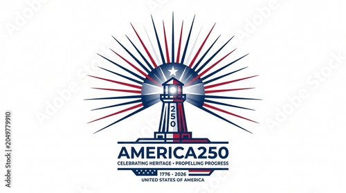 America250 Beacon Light Icon