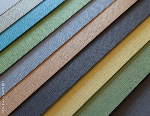 Colorful Diagonal Striped Pattern Background.