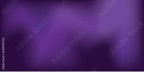 Abstract Purple Gradient Background with Soft Blurred Shapes.