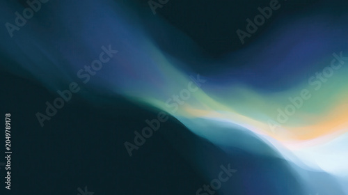 abstract blue wave background featuring minimalist dark gradient texture evoking peaceful nordic landscape aura